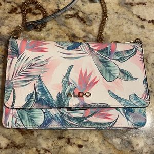 Colorful floral Aldo satchel